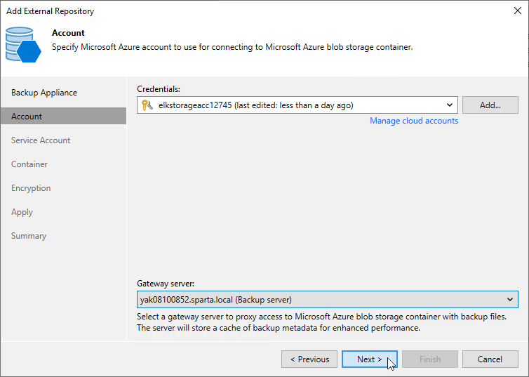 Step 3. Configure Repository Settings