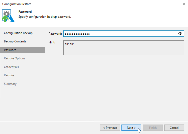 Step 4. Specify Password