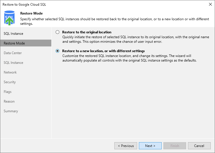 Step 3. Choose Restore Mode 
