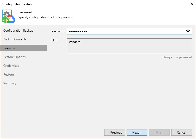 Step 4. Specify Password