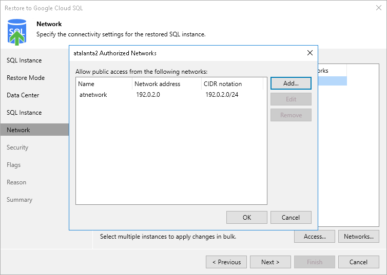 Step 6. Configure Network Settings