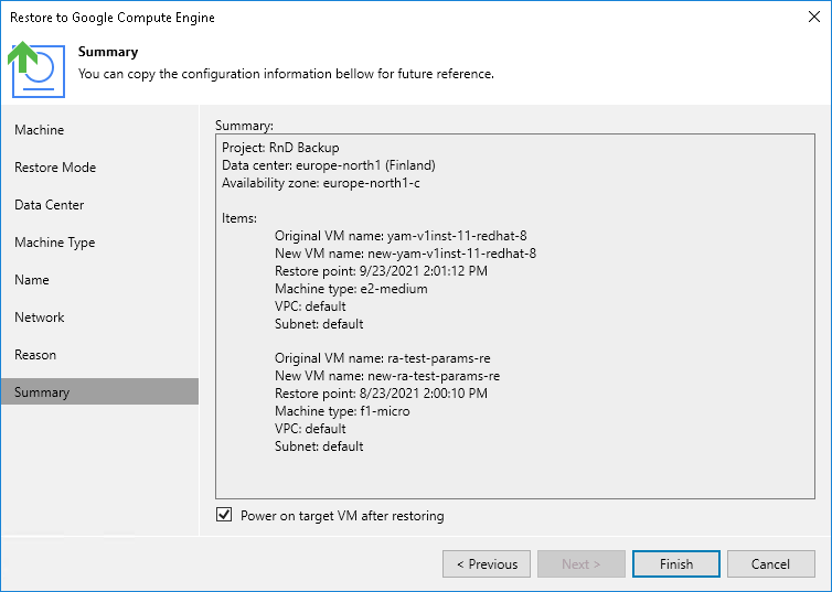 Step 9. Finish Working with Wizard