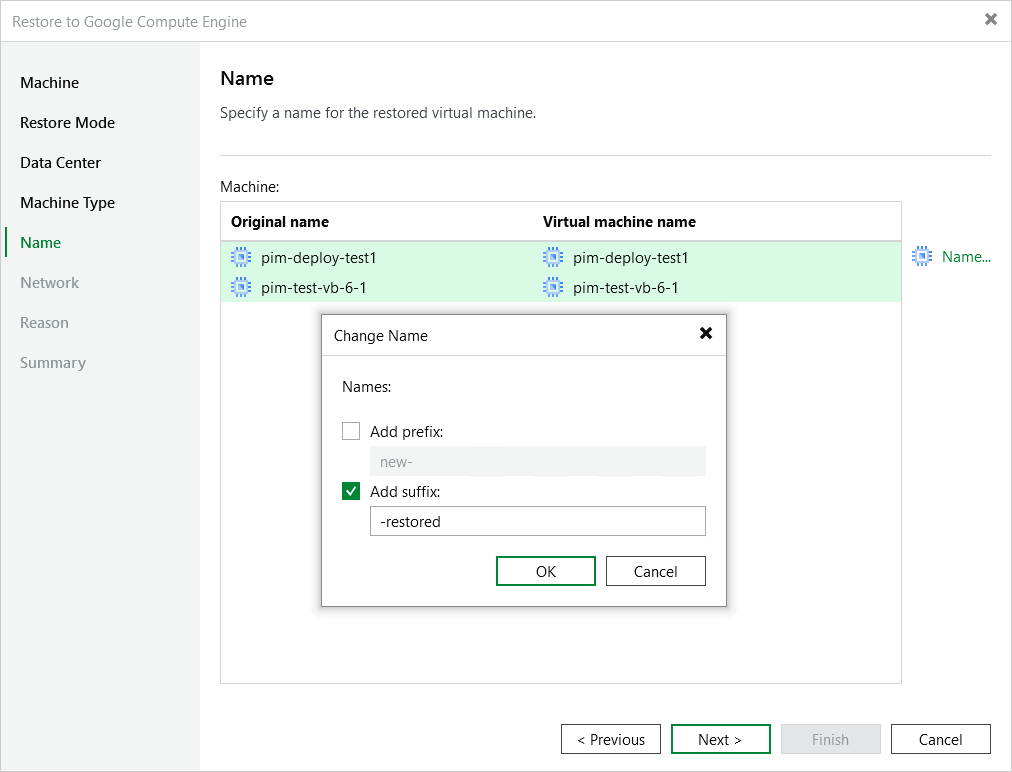 Step 6. Specify Instance Name