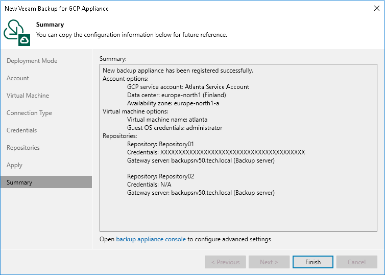 Step 9. Finish Working with Wizard