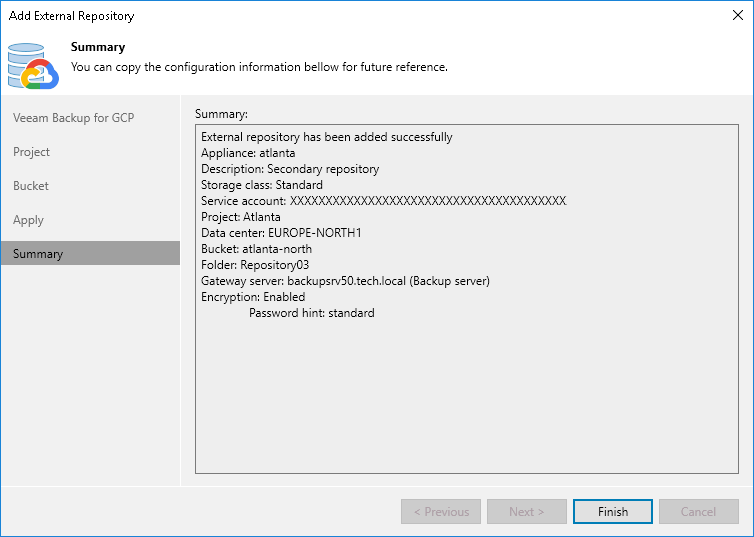 Step 6. Finish Working with Wizard