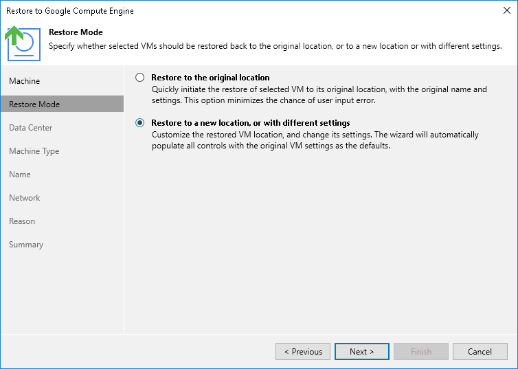 Step 3. Choose Restore Mode