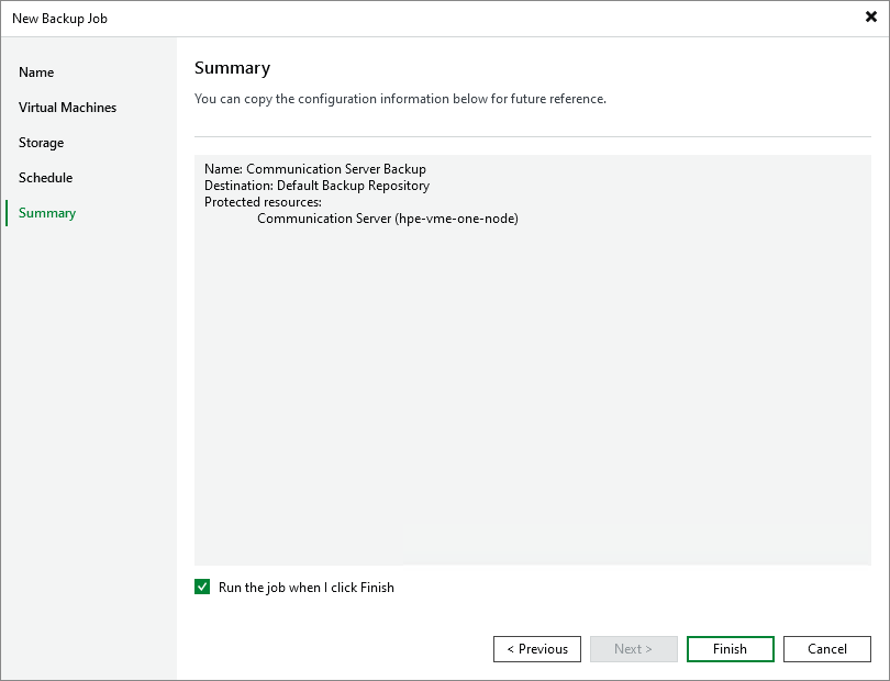 Step 6. Finish Working with Wizard