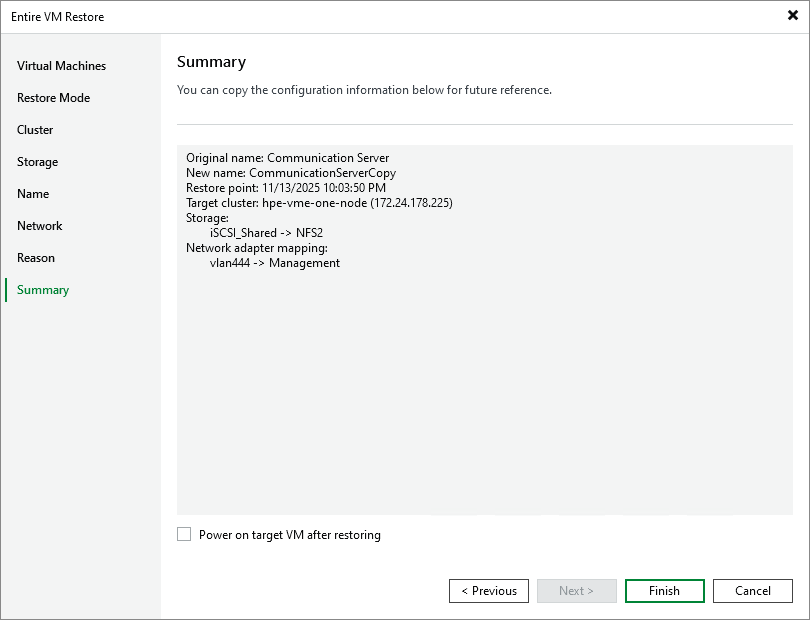 Step 9. Finish Working with Wizard