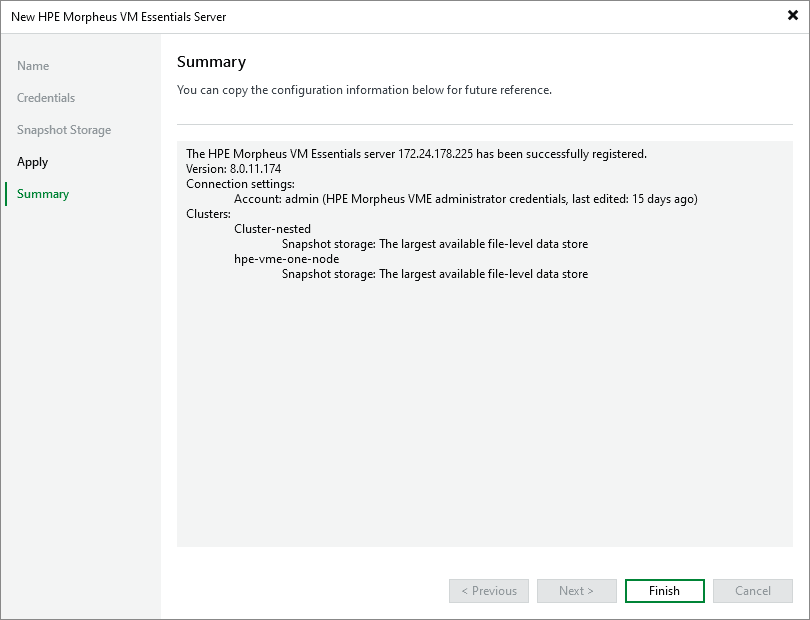 Step 6. Finish Working with Wizard
