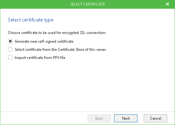 Installing SSL Certificate
