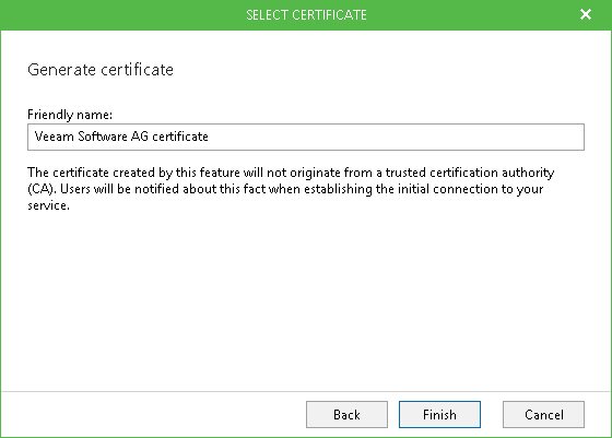 Enabling RESTful API Service