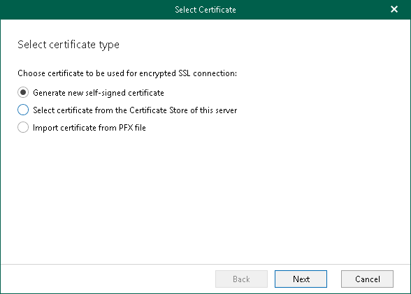 Installing SSL Certificate