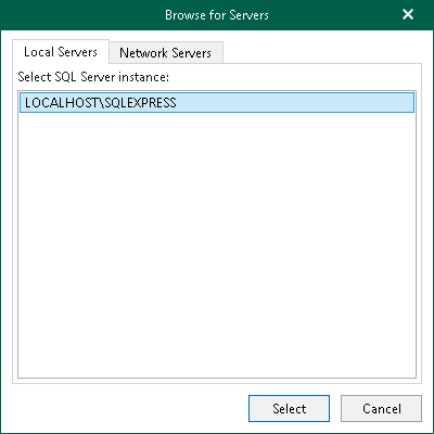 Browsing For Servers
