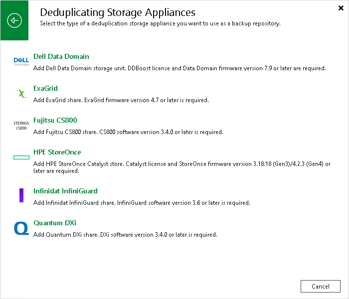 Step 1. Launch New Backup Repository Wizard