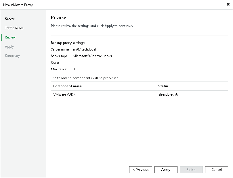 Step 5. Review Components to Install