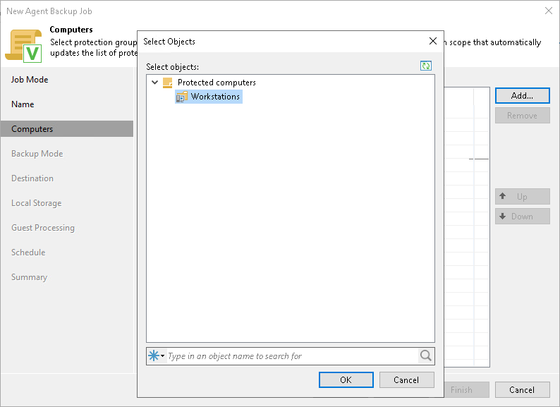 Step 4. Select Computers to Back Up