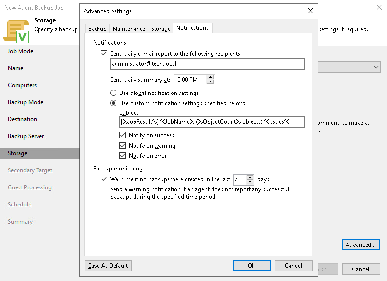 Notification Settings