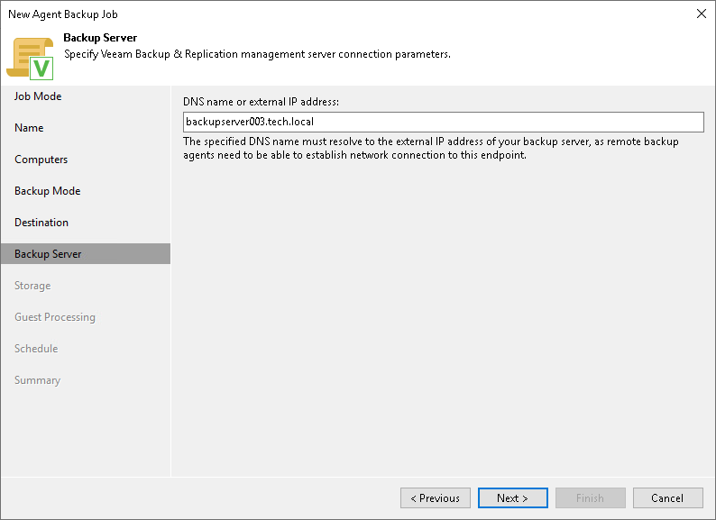 Veeam Backup Repository Settings