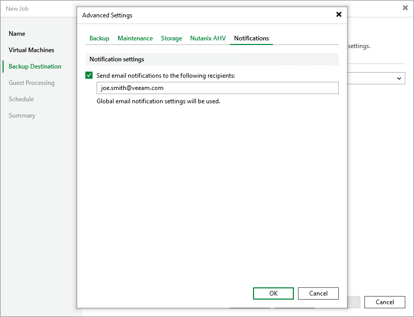 Configuring Advanced Settings