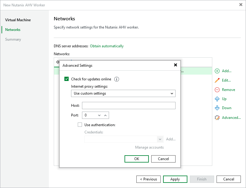Step 3. Configure Network Settings