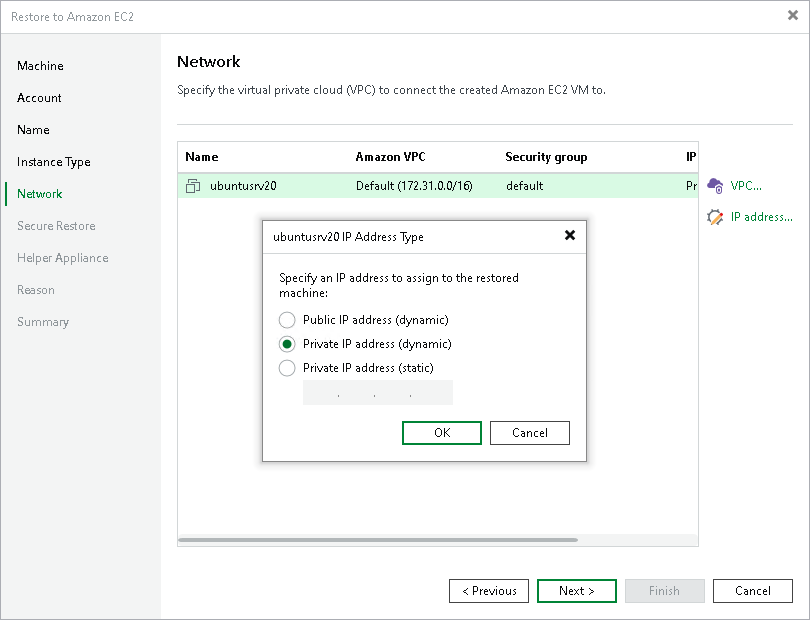 Step 6. Configure Network Settings
