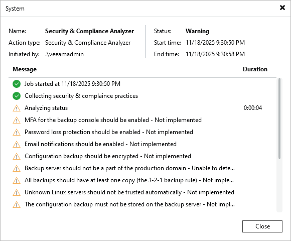 Security & Compliance Analyzer