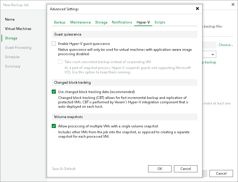 Changed Block Tracking