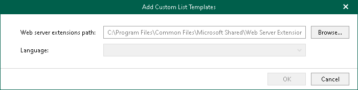 Importing Templates Manually Custom List Settings