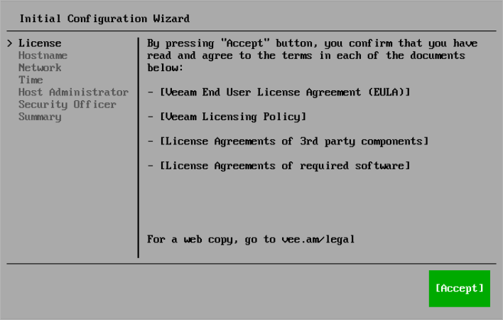 Step 4. Read and Accept License Agreements