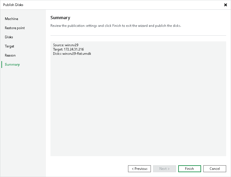 Step 7. Finish Working with Wizard