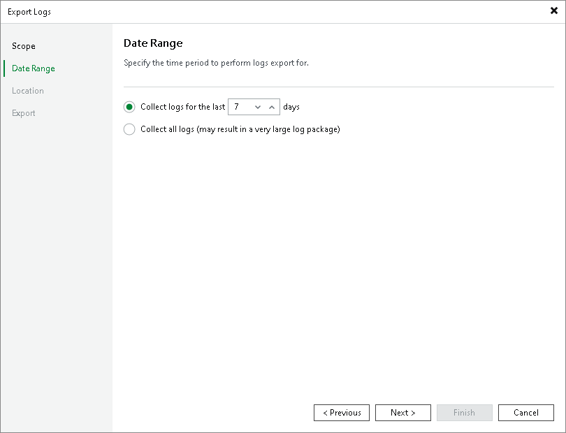 Step 3. Specify Time Interval