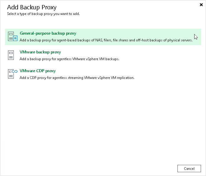 Launch New File Proxy Wizard