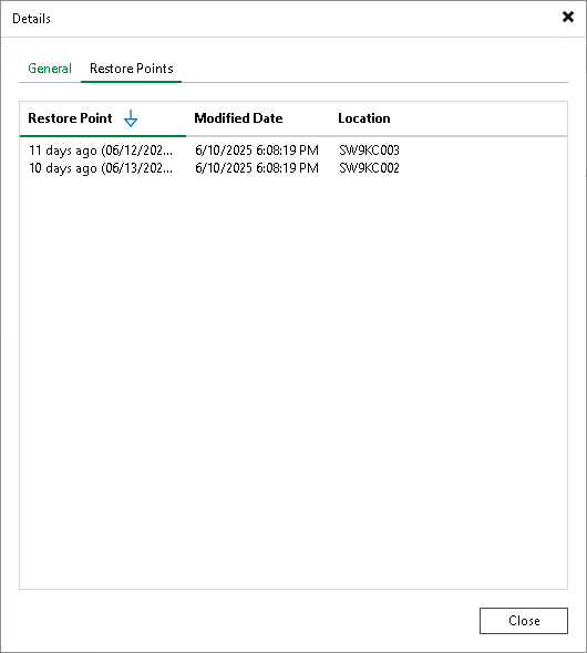Viewing Files and Objects on Tape