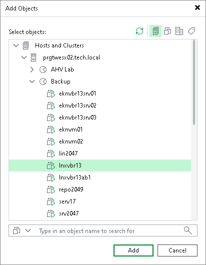 Exclude VMs globally