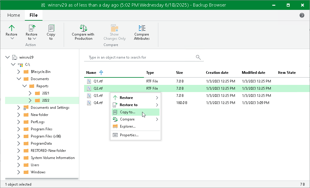 Microsoft Windows Specific Operations