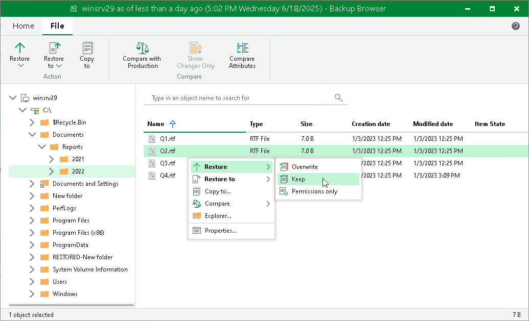 Microsoft Windows Specific Operations