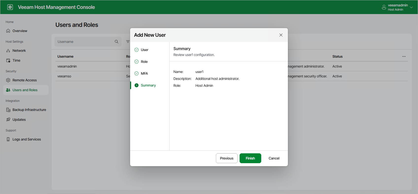 Configuring Users