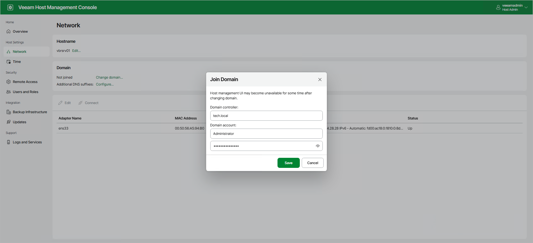 Managing Domain Settings