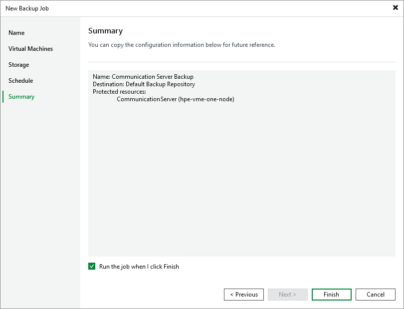 Step 6. Finish Working with Wizard