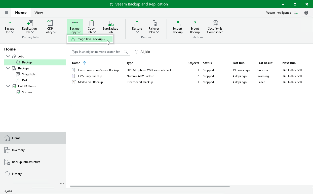 Backup Copy Jobs
