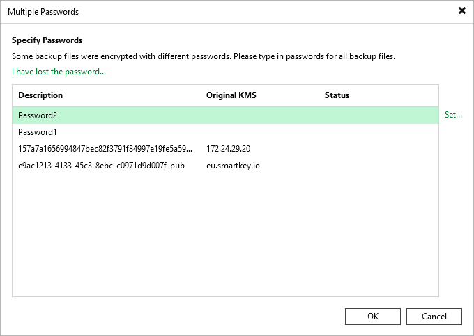 Decrypting Backups