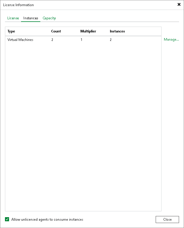 Viewing License Information Using Console