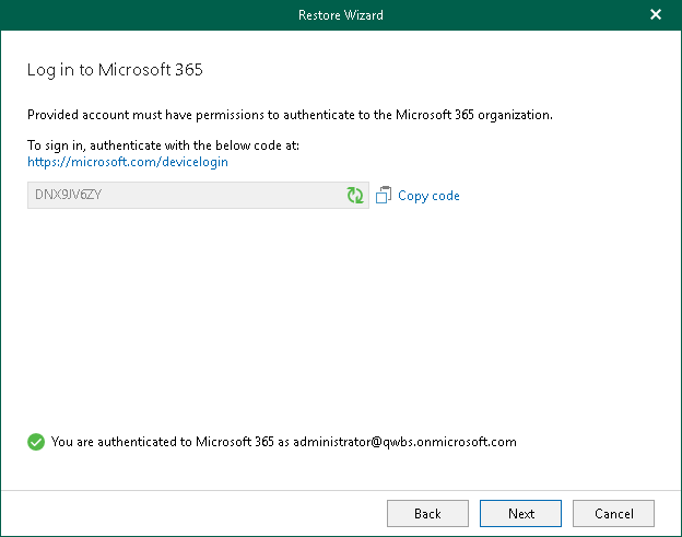 Step 3. Log In to Microsoft 365