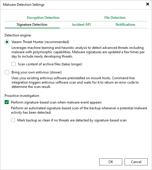Signature Detection