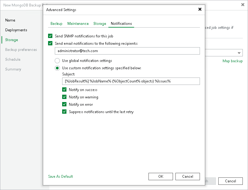Notification Settings