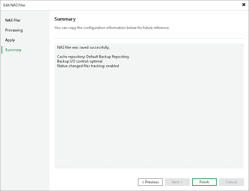 Step 5. Finish Working with Wizard