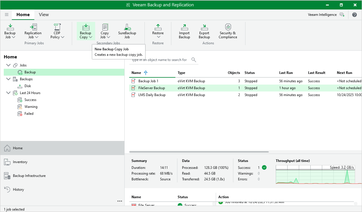 Backup Copy Jobs