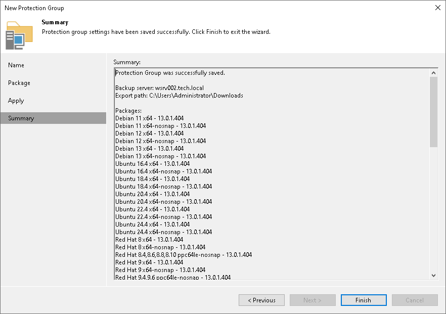 Step 6. Finish Working with Wizard