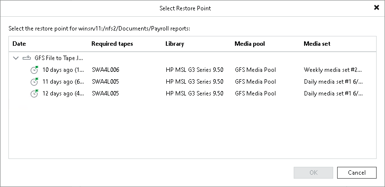 Step 2. Choose Files to Restore