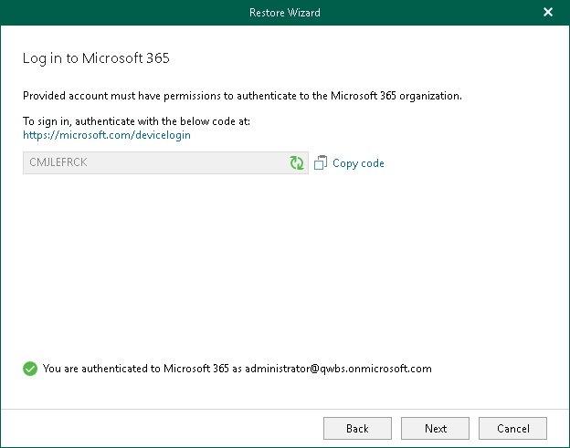 Step 3. Log In to Microsoft 365